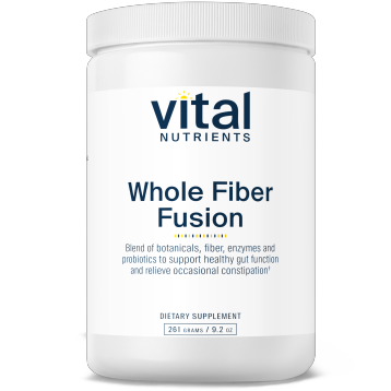 Vital Nutrients Whole Fiber Fusion, 261 g, front of jar
