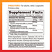 Vitamin World Liver Cleanse Detox Formula 90 capsules supplement facts label