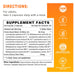 Vitamin World Probiotic 16 120 capsules supplement facts label
