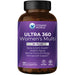 Vitamin World ULTRA 360 Women's 50+ Multi, 180 caplets, front of bottle