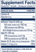 Wiley's Finest Vegan CatchFree Omega Liquid Tropical Mango Supplement Facts