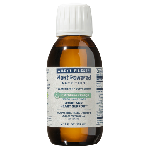 Wiley's Finest Vegan CatchFree Omega Liquid Tropical Mango