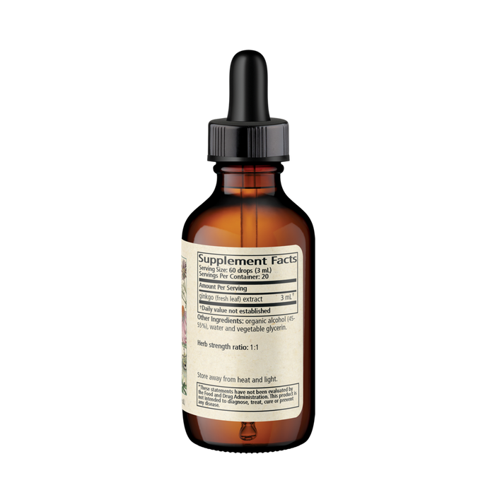 Wise Woman Herbals Ginkgo Biloba Supplement Facts