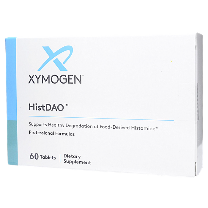Box of Xymogen's HistDAO 60 tablets