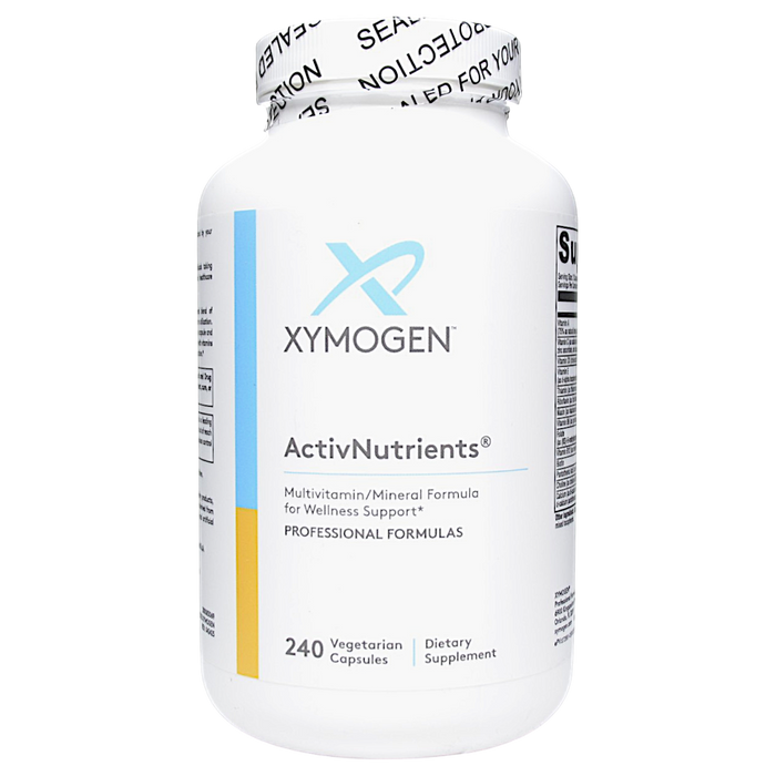 Xymogen ActivNutrients, 240 capsules, front of bottle