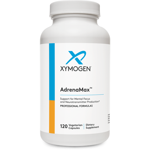 Xymogen AdrenaMax, 120 capsules, front of bottle