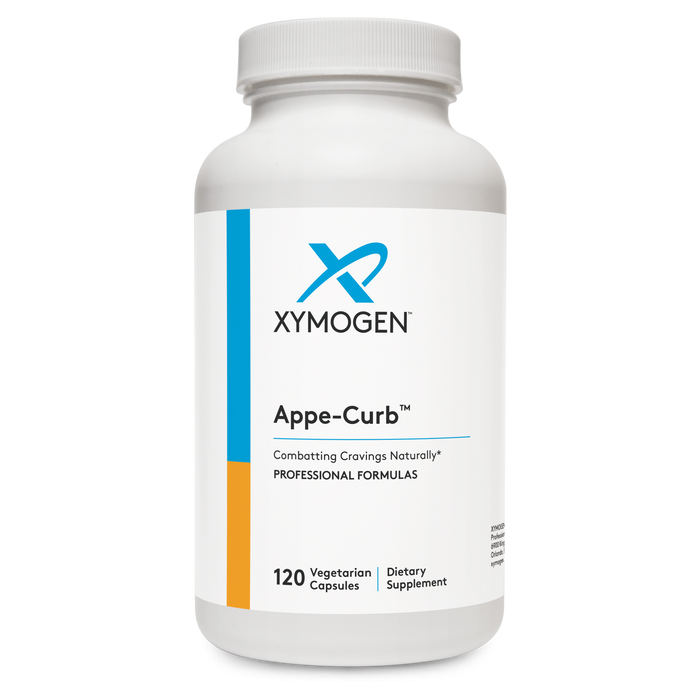 Xymogen Appe-Curb, 120 capsules, front of bottle
