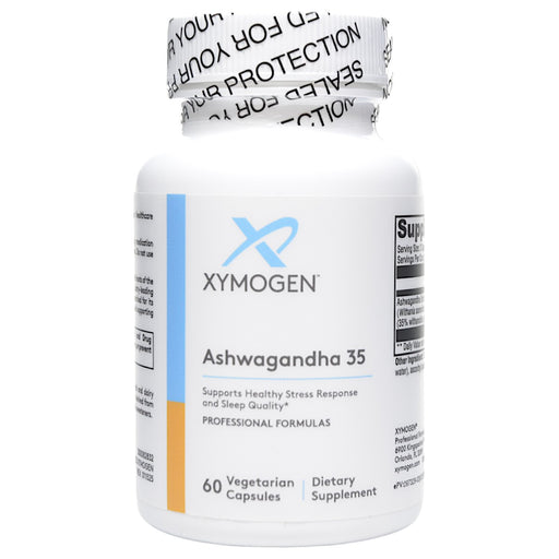 Xymogen Ashwagandha 35 240 mg, 60 capsules, front of bottle