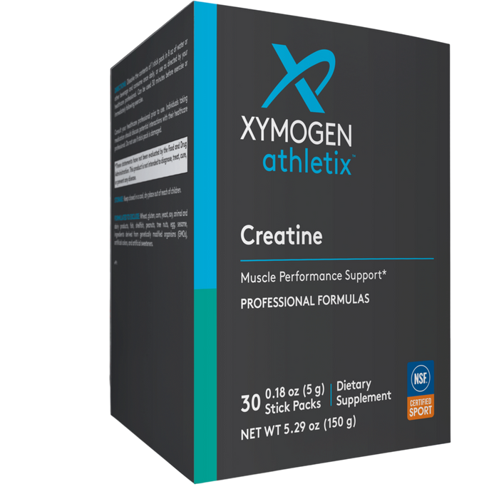Xymogen Athletix Creatine, 30 stick packs, front of box