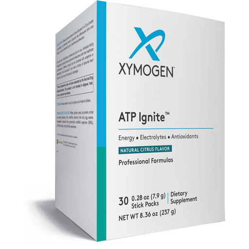 Xymogen ATP Ignite Citrus, 30 servings, front of box