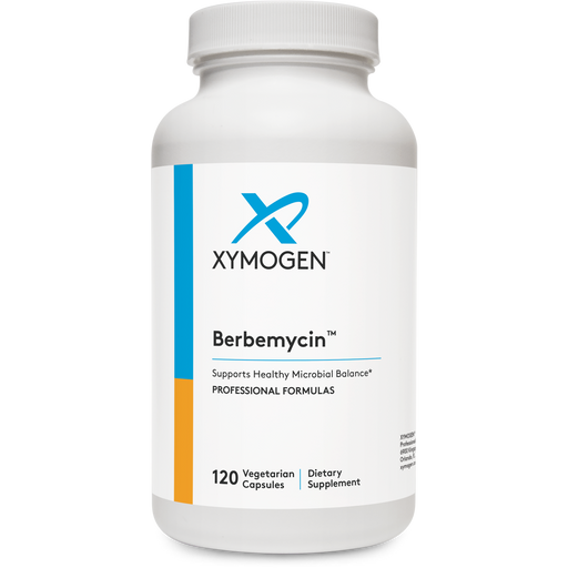 Xymogen Berbemycin, 120 capsules, front of bottle