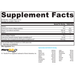Xymogen Collagen Elite 16.8 oz supplement facts label
