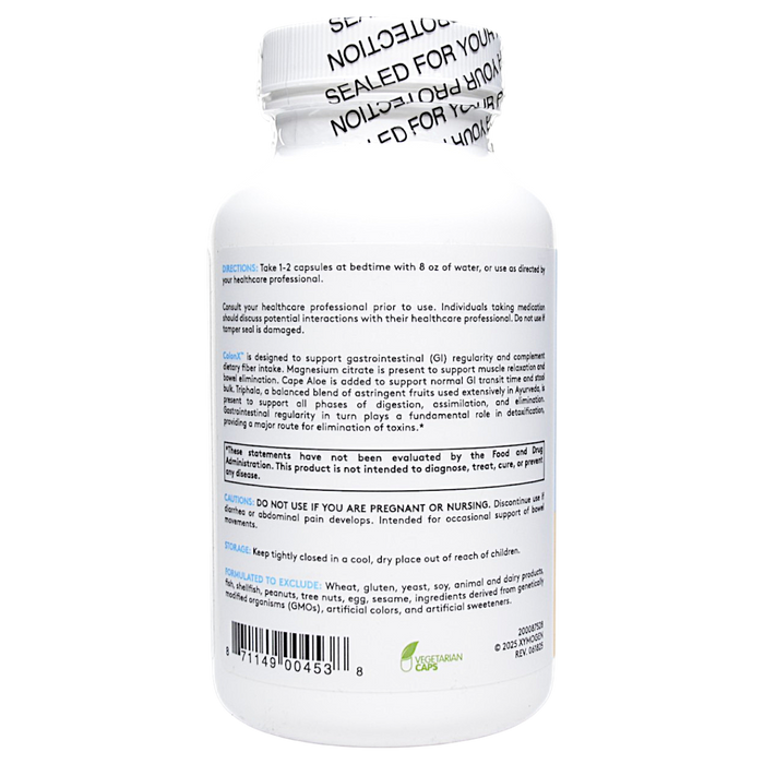 Xymogen ColonX 120 capsules directions label