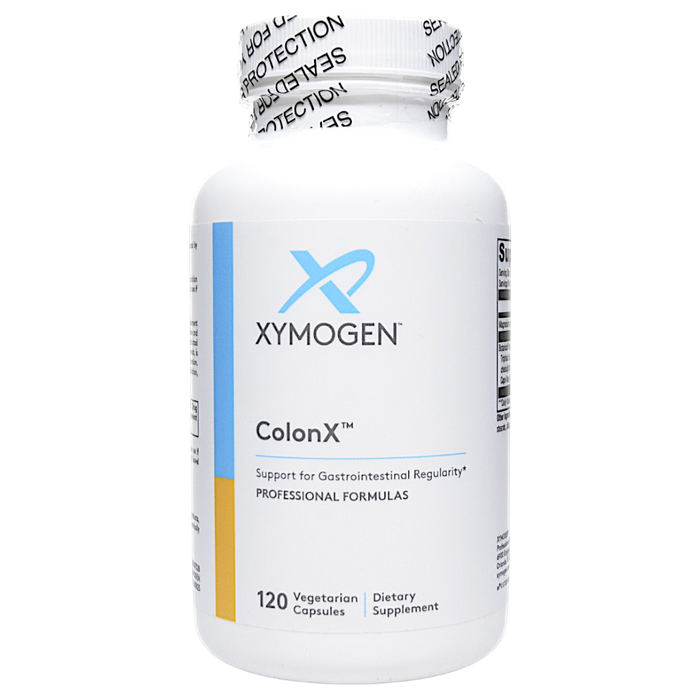 Xymogen ColonX, 120 capsules, front of bottle