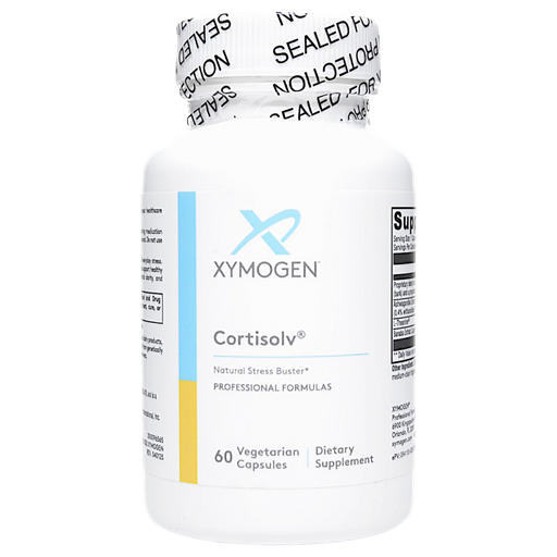 Xymogen Cortisolv, 60 capsules, front of bottle