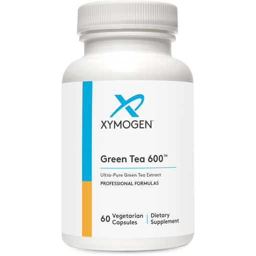 Xymogen Green Tea 600, 60 capsules, front of bottle
