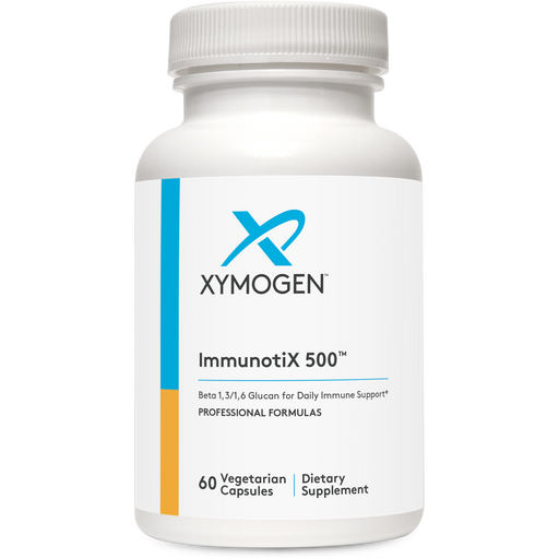 Xymogen ImmunotiX 500, 60 capsules, front of bottle