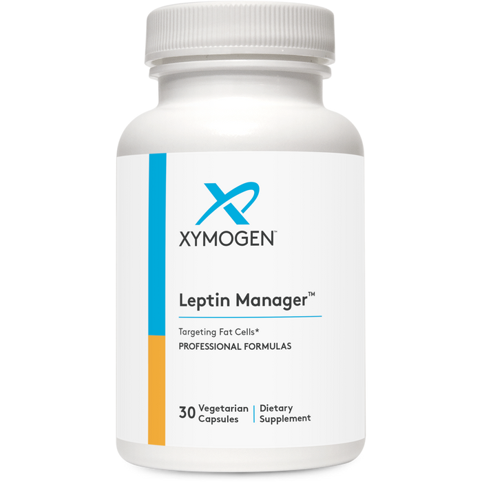 Xymogen Leptin Manager, 30 capsules, front of bottle