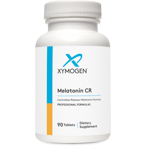 Xymogen Melatonin CR 5 mg, 90 tablets, front of bottle