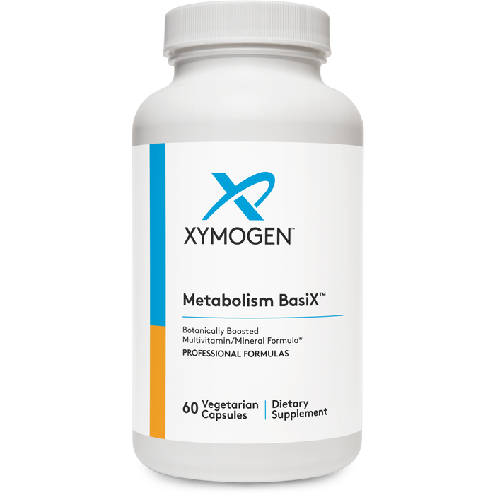 Xymogen Metabolism BasiX, 60 capsules, front of bottle