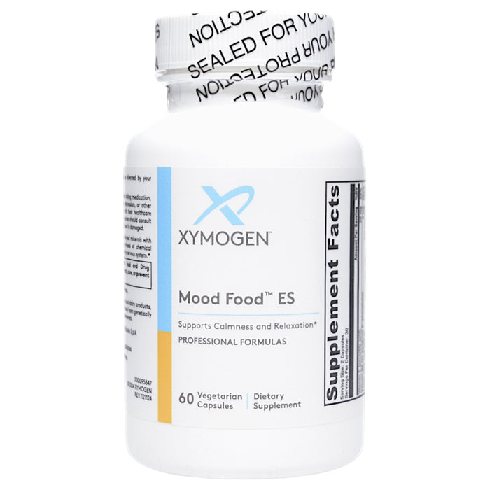 Xymogen Mood Food ES, 60 capsules, front of bottle