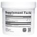 Xymogen OptiMag Neuro Lemon-Lime powder 60 servings supplement facts label