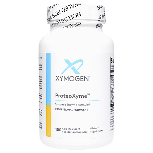 Xymogen ProteoXyme, 100 capsules, front of bottle