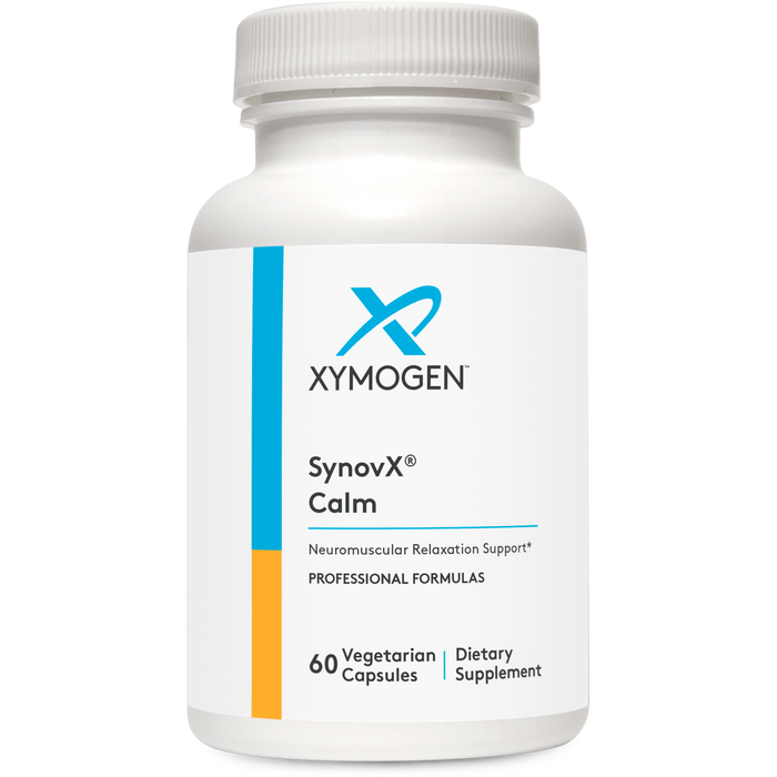 Xymogen SynovX Calm, 60 capsules, front of bottle
