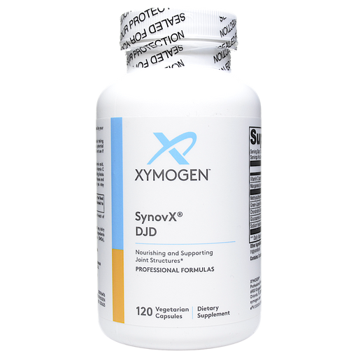 Xymogen SynovX DJD, 120 capsules, front of bottle