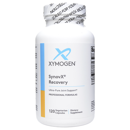 Xymogen SynovX Recovery, 120 capsules, front of bottle