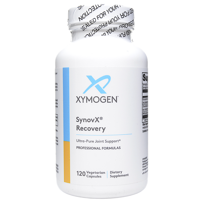 Xymogen SynovX Recovery, 120 capsules, front of bottle