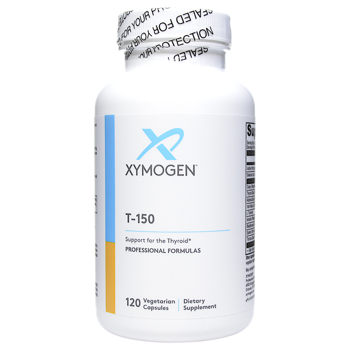 Xymogen T-150, 120 capsules, front of bottle