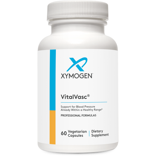 Xymogen VitalVasc, 60 capsules, front of bottle