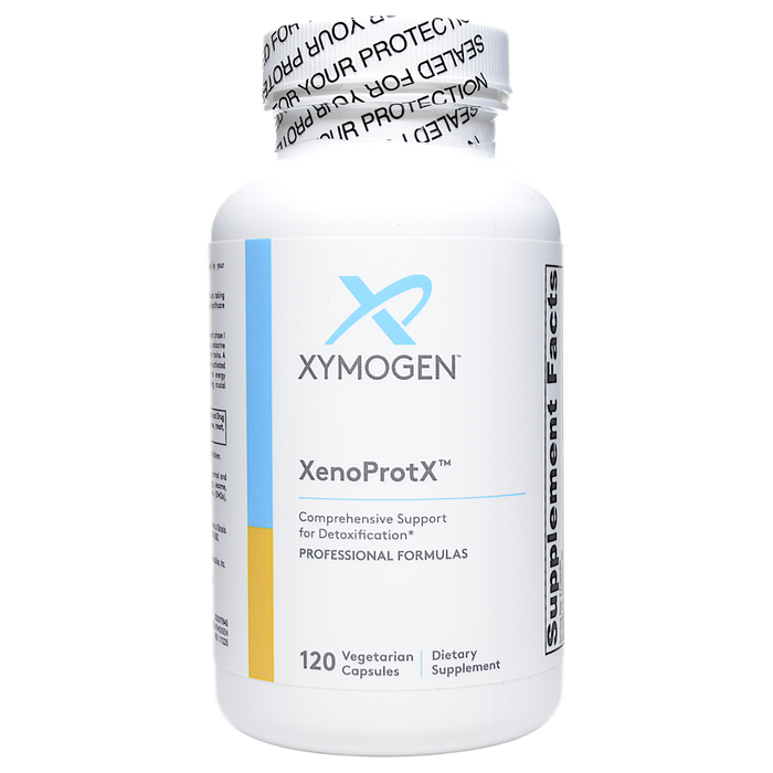 Xymogen XenoProtX, 120 capsules, front of bottle