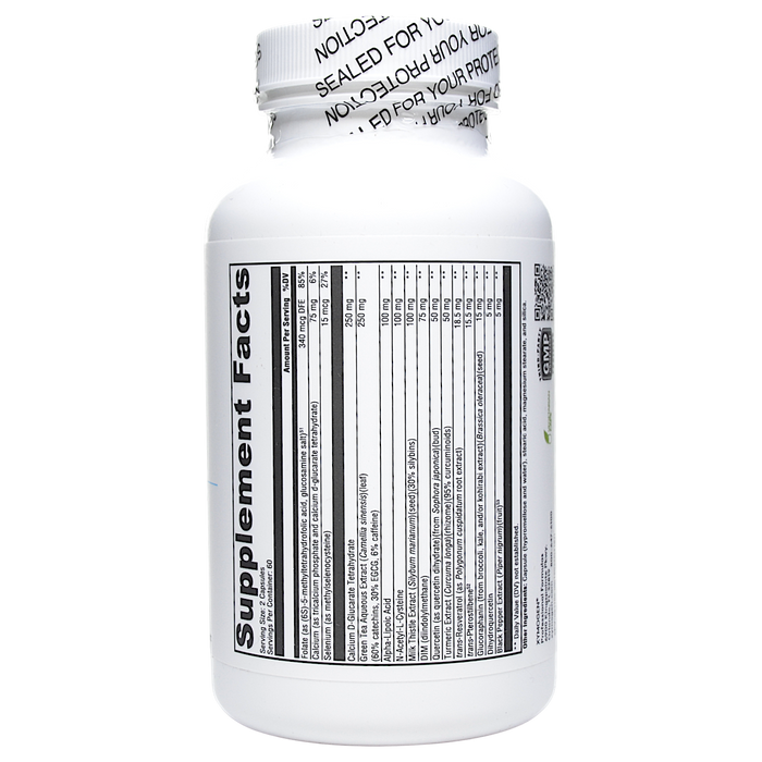 Xymogen XenoProtX 120 capsules supplement facts label