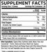 ZHOU Nutrition Creatine Chews Peach Mango 60 chews supplement facts label