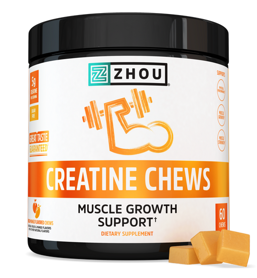 Zhou Nutrition Creatine Chews Peach Mango