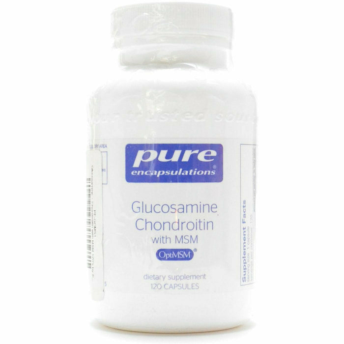 Pure Encapsulations, Glucosamine Chondroitin w MSM 120 capsules