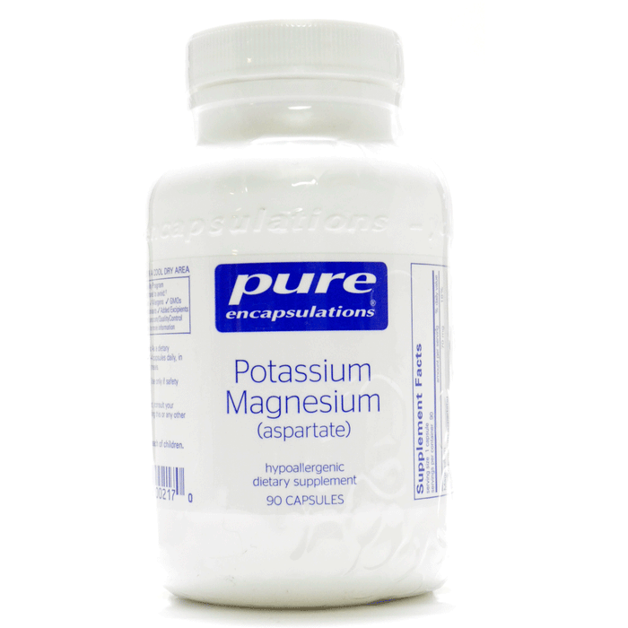 Pure Encapsulations, Potassium Magnesium (aspartate) 90 capsules