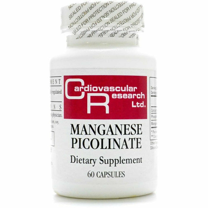 Ecological Formulas, Manganese Picolinate 20 mg 60 caps