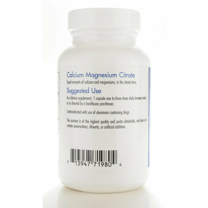 Calcium Magnesium Citrate 100 caps by Allergy Research Group Suggested Use