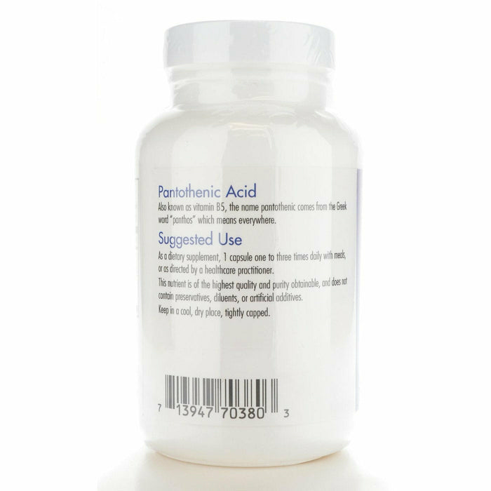 Allergy Research Group, Pantothenic Acid 500 mg 90 caps