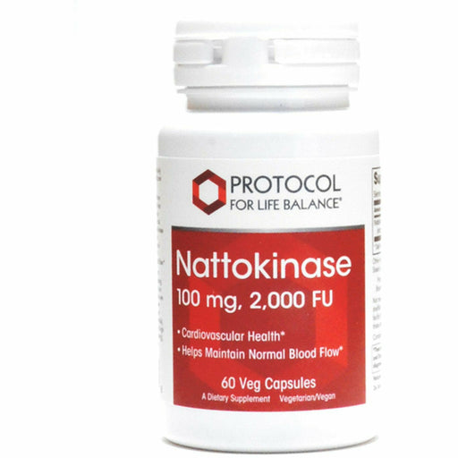 Protocol For Life Balance, Nattokinase 100mg 60 vcaps