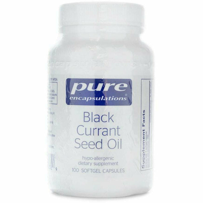 Pure Encapsulations, Black Currant Seed Oil 500 mg 100 gels