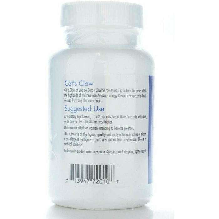 Cat's Claw 60 caps by Allergy Research Group Suggested Use