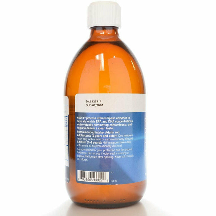 Finest Pure Fish Oil 16.9 fl oz (500 ml) by Pharmax