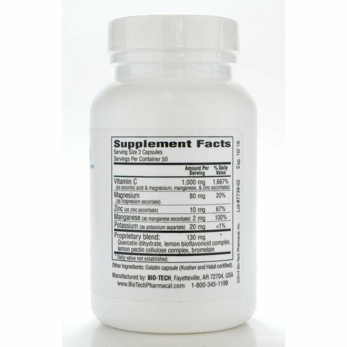 C-Max 1000 100 caps by Bio-Tech Supplement Facts