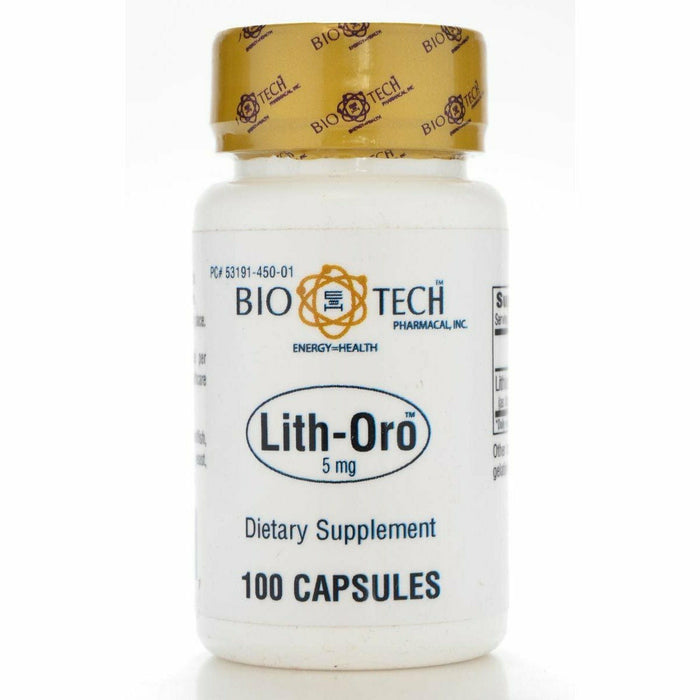 Bio-Tech, Lith-Oro 5 mg 100 caps