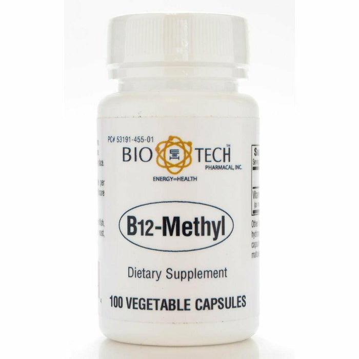 Bio-Tech, B12-Methyl 1000 mcg 100 caps