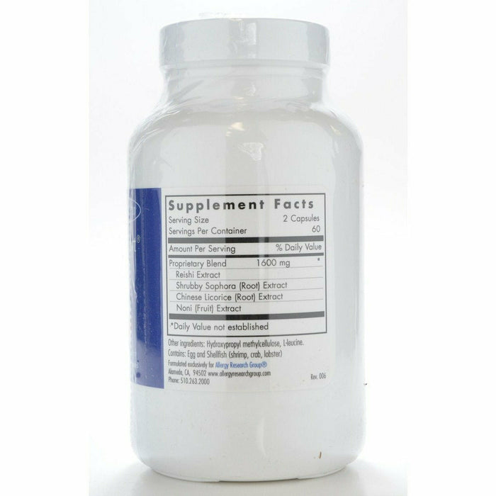 PhytoCort 120 caps by Allergy Research Group Supplement Facts